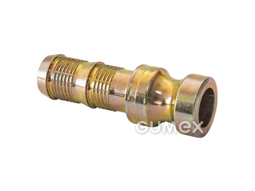 KAMLOK für Beton System 22, Nippel DN25, Schlauchdorn 25mm, 50bar, Gusseisen/Stahl/verzinkt, 
